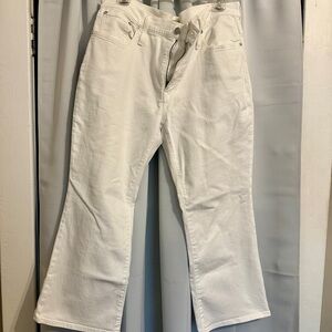 Madewell midrise kick out jeans 33p